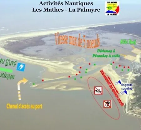Campsite Location Mobil-home Climatise A La Palmyre
